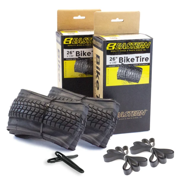 Premium 26" Tire & Tube Repair Kit - Black